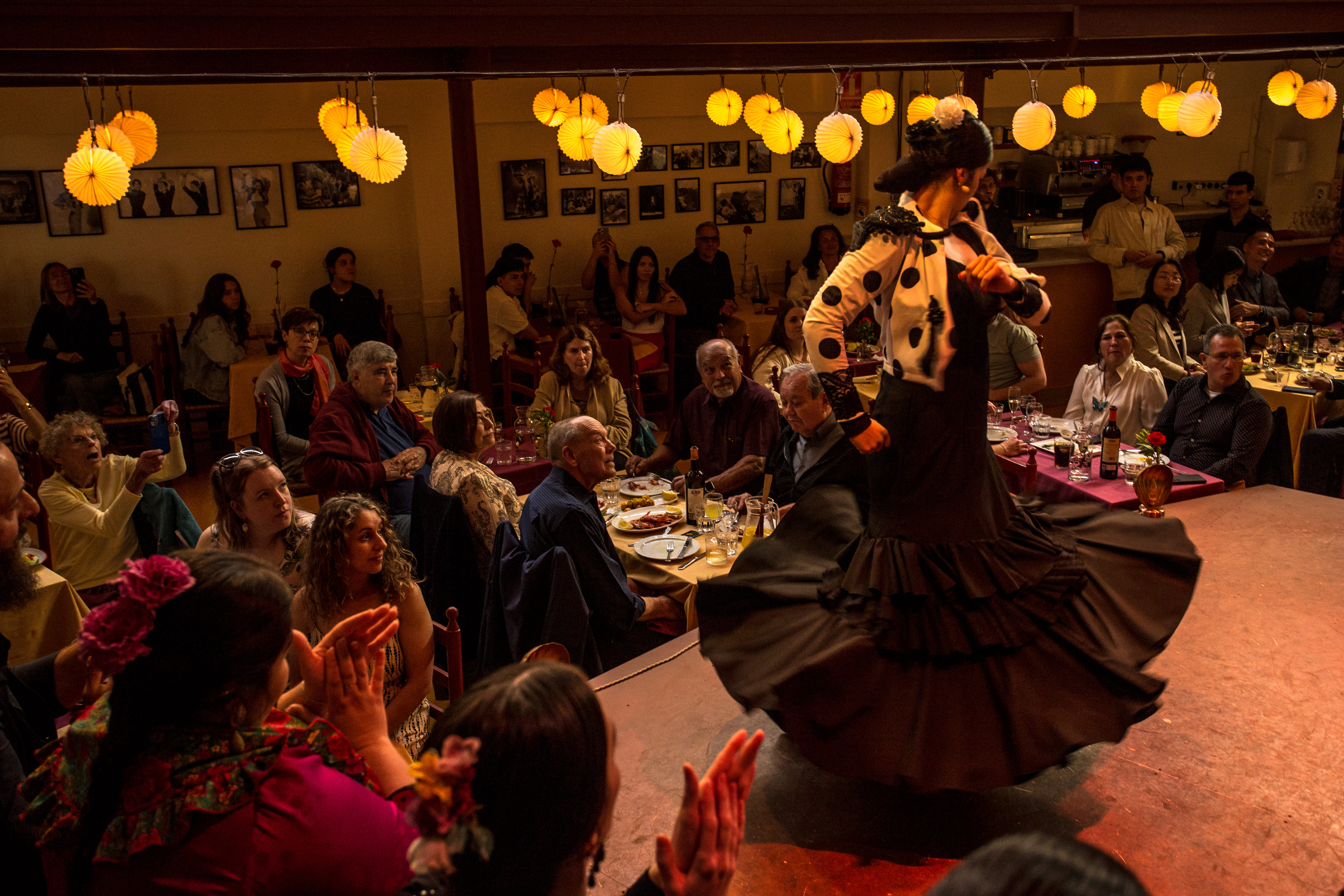 Spectacle de flamenco au Tablao de Carmen